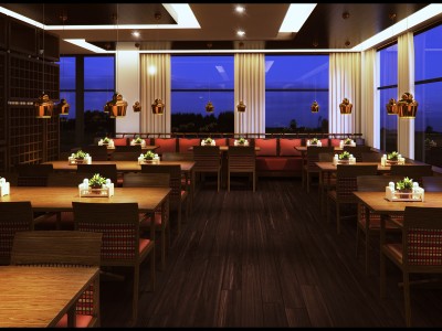 Primecut Steakhouse - 3D render